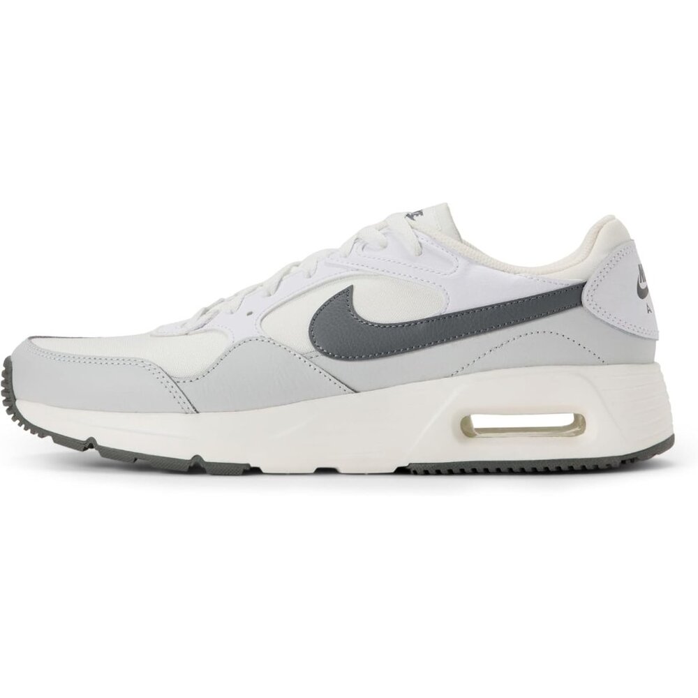 ⚡Nike Men White/Smoke Grey/Photon Dust/Sail Everyday Breathable Casual Sneakers